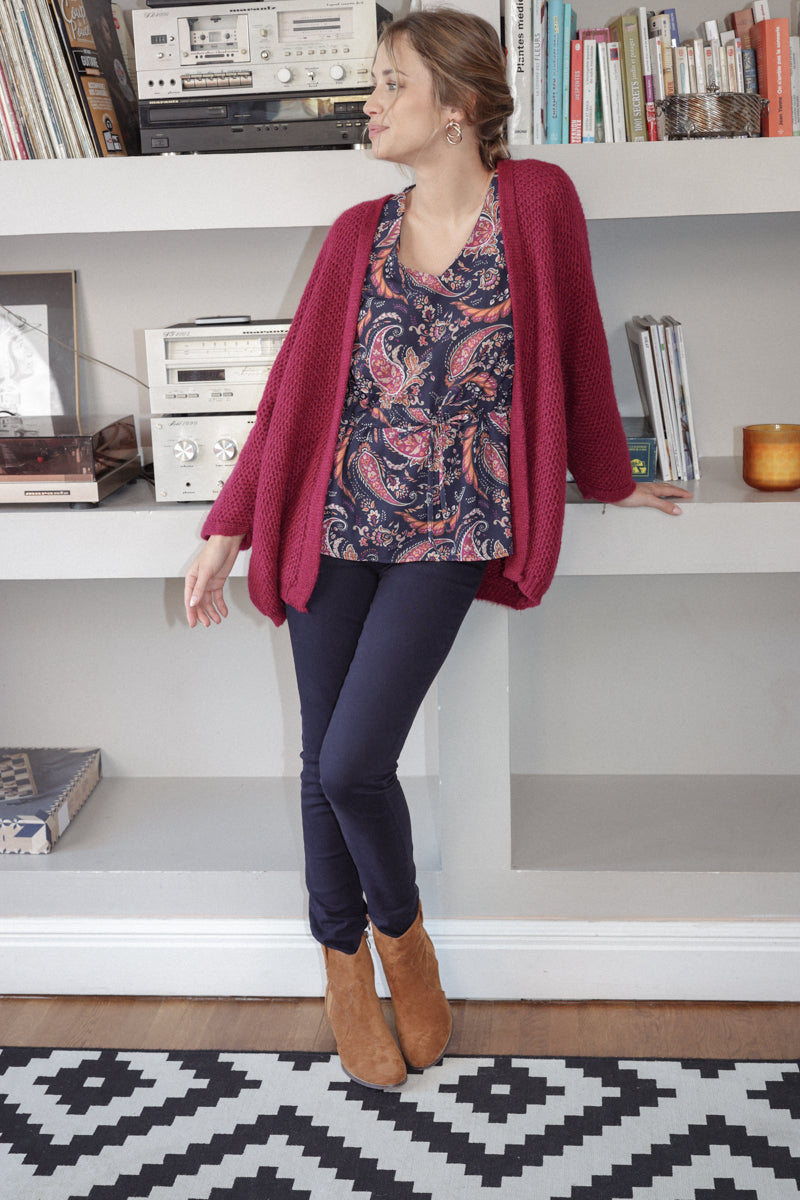 Actuelle - Cardigan le Mohair - 23h015
