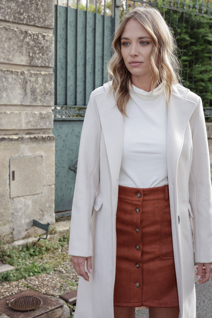 Actuelle - Mid Length Coat - 23h056