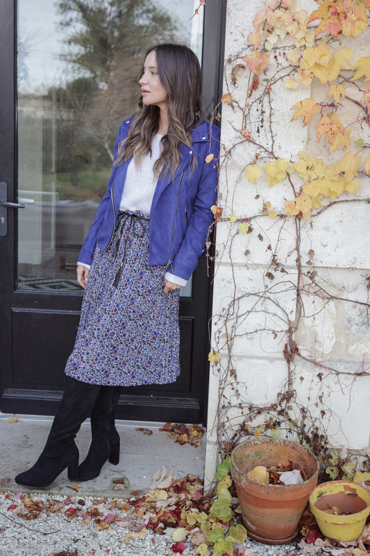 Actuelle - Pleated Mid-Lenght Skirt - 23H121