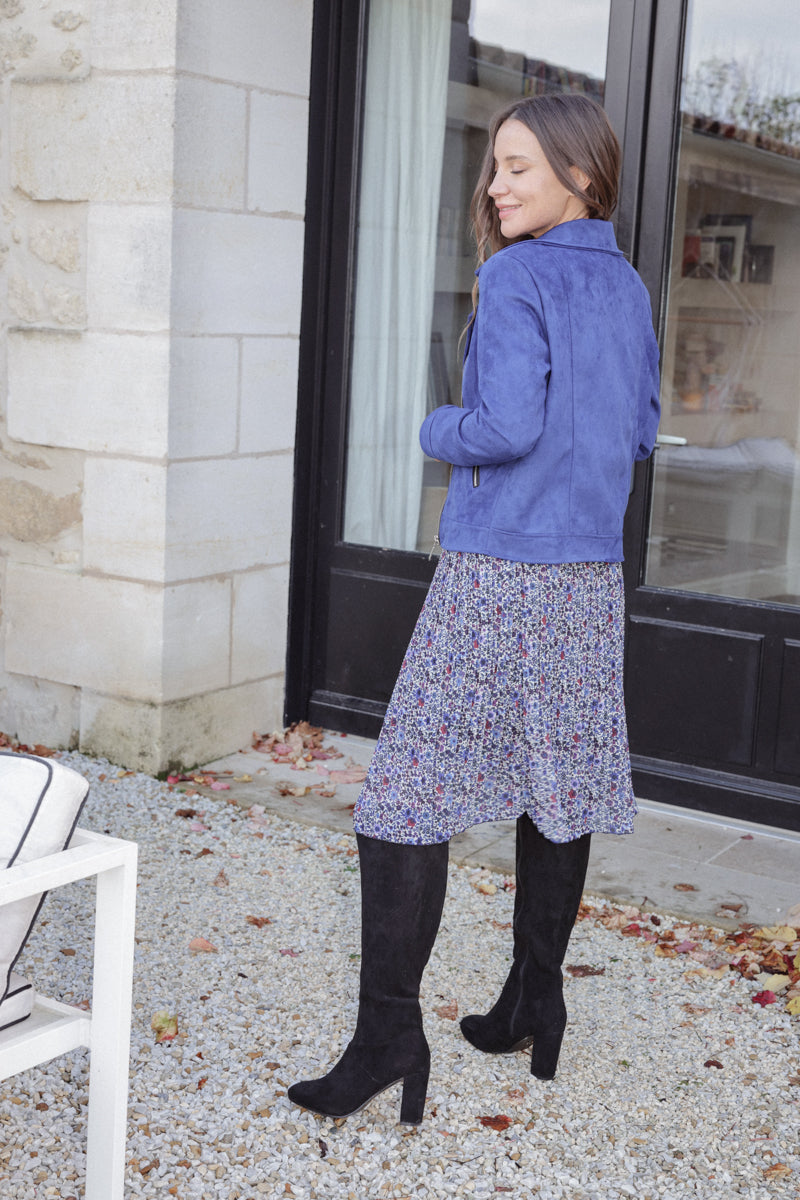 Actuelle - Pleated Mid-Lenght Skirt - 23H121