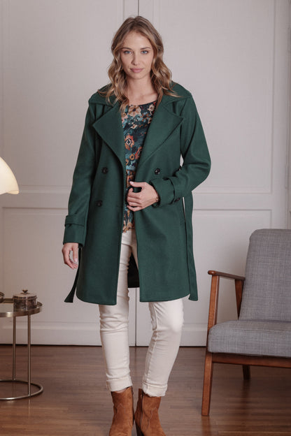 Actuelle - Wool Effect Coat - 23h152