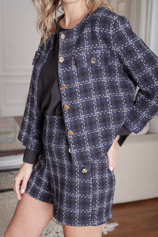 Actuelle - Tweed Shorts - 23H159