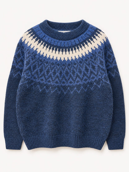 Carole - Print jumper - Car Vg692