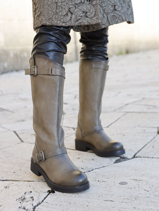 Lipstik knee high 2024 boots