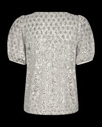 Freequent - Jersey mesh sequin blouse - Fq 212199