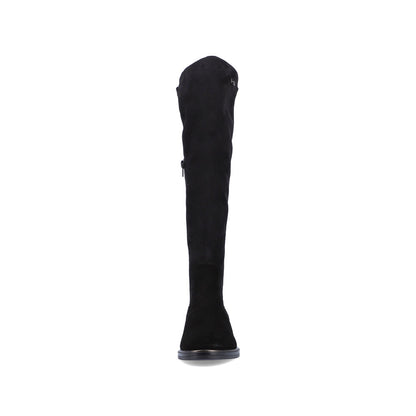 Remonte - Knee High Suede Boot - D8387 W3