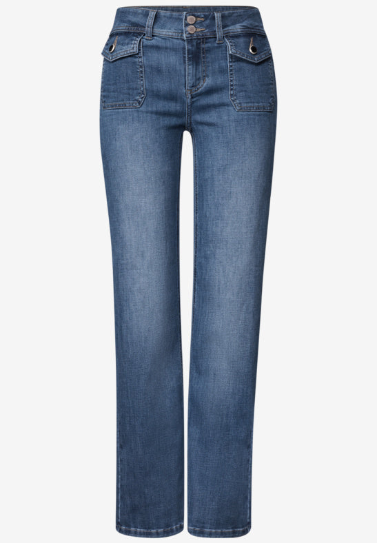 Street One - Leg 28 straight legged jeans - St 381489