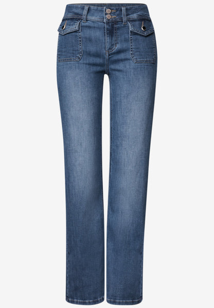 Street One - Leg 28 straight legged jeans - St 381489