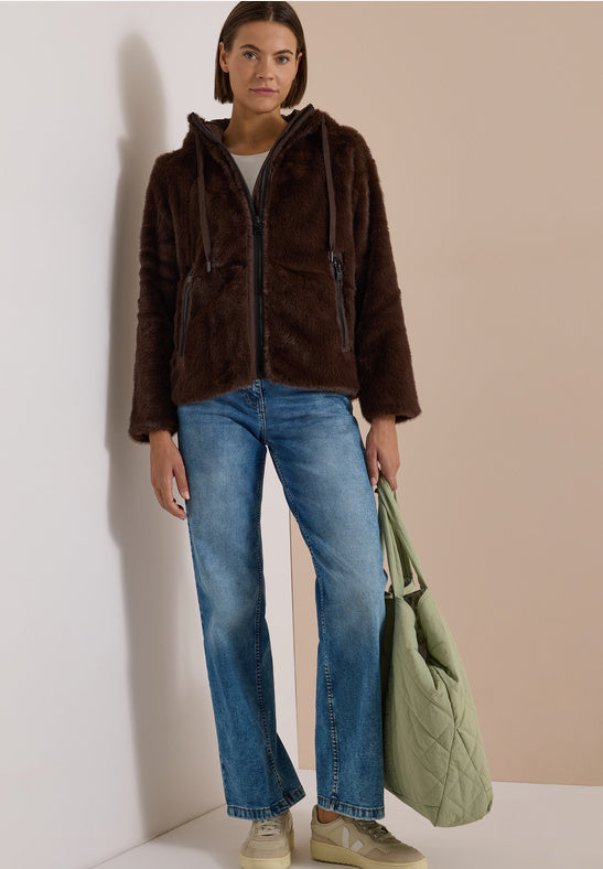 Cecil - Fur matmix jacket - Cec 202272