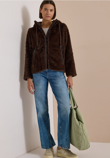 Cecil - Fur matmix jacket - Cec 202272