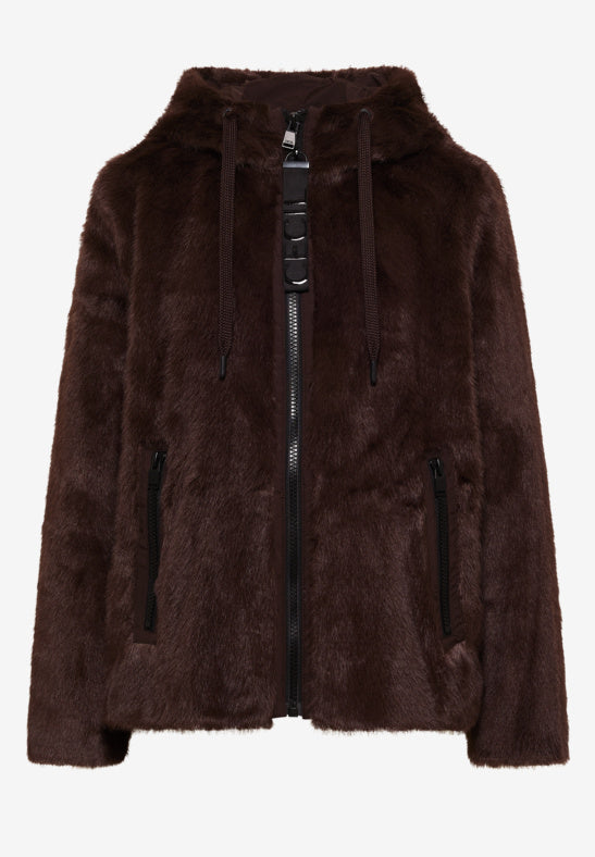 Cecil - Fur matmix jacket - Cec 202272