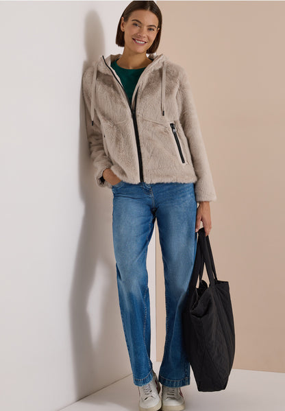 Cecil - Fur matmix jacket - Cec 202272