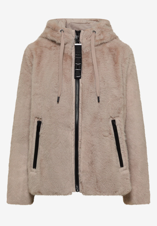 Cecil - Fur matmix jacket - Cec 202272