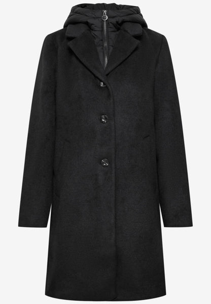 Street One - Reversible coat with hood - St 202256