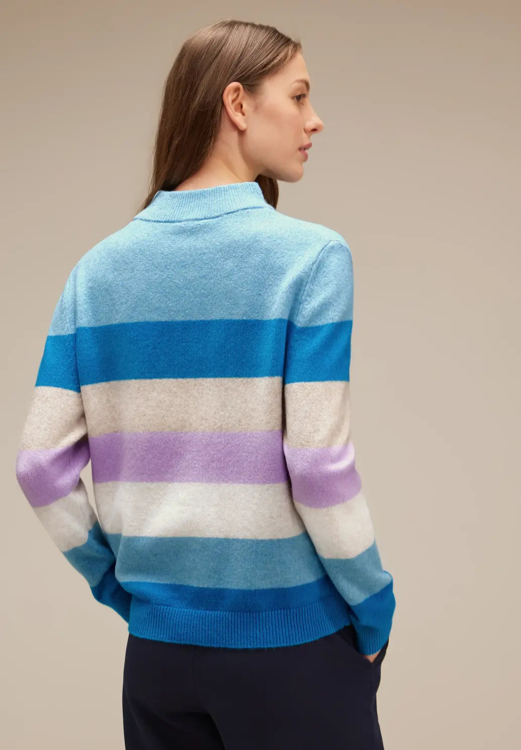Street One - Striped Sweater - 30257