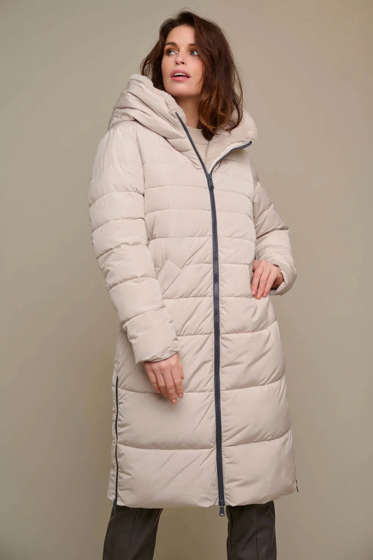 Rino & Pelle - Keliafur Long Padded Coat with Faux Fur - KEILAFUR
