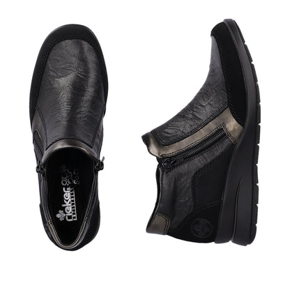 Rieker - Low Wedge Ankle Boot - L4851