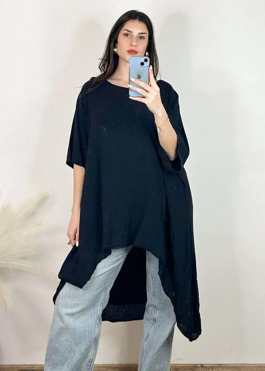 Lipstick - Batwing Tunic with Necklace - 22244