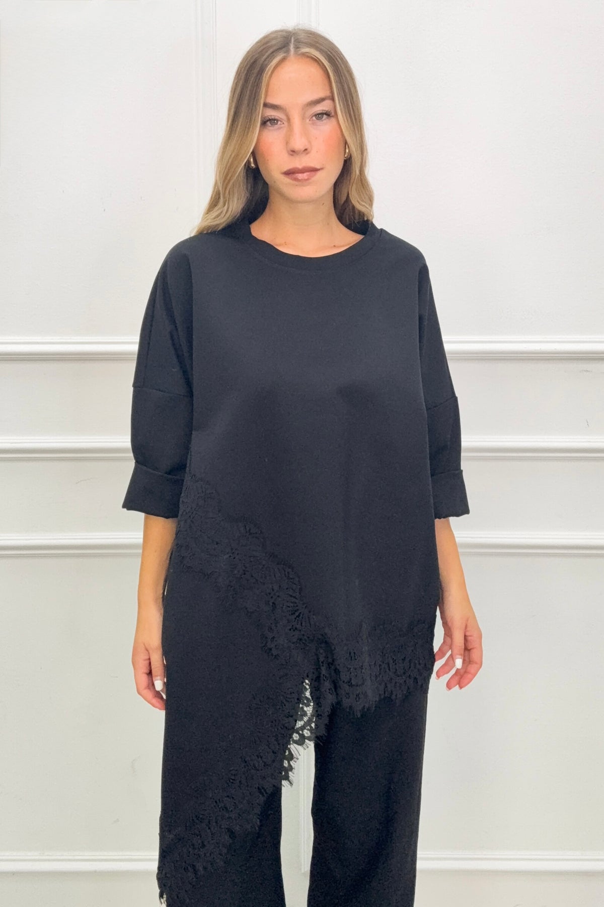 Lamiar - Lace trim top - Lam 39563lm