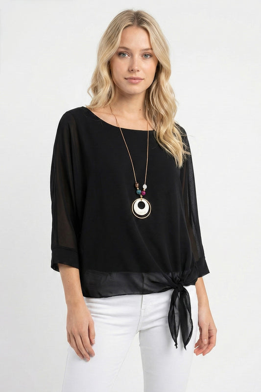 Lamiar - Tie top - Lam 13759 W6