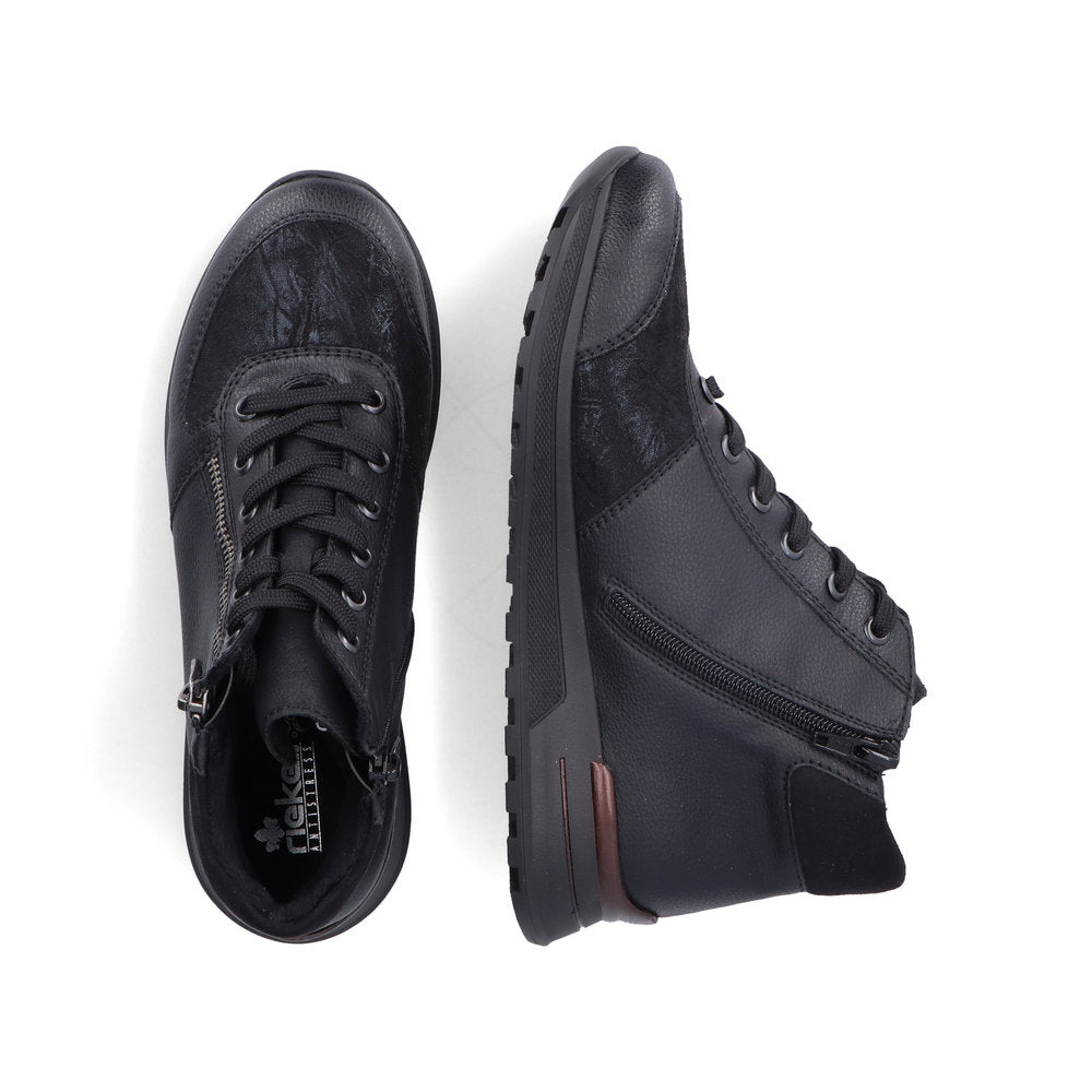 Rieker - Lace / Zip Up Boot - N1431