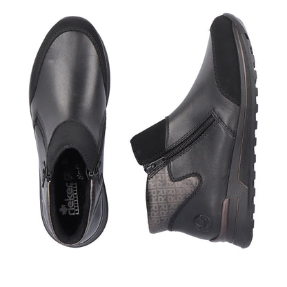 Rieker - Side Zip Chunky Shoe - N1452