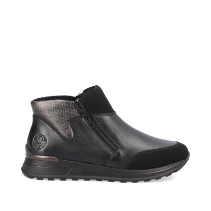 Rieker - Side Zip Chunky Shoe - N1452