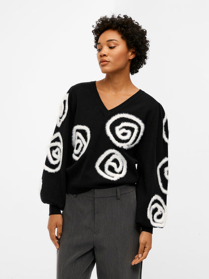 Réad - Inda Longsleeve Cniotála Pullover - 23044311