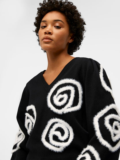 Réad - Inda Longsleeve Cniotála Pullover - 23044311