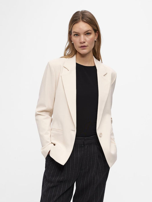 Object - Long-sleeved Buttoned Blazer - 23043420