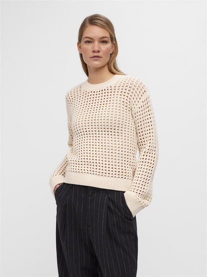Object - Charlie Longsleeve Knit Pullover - 23043512