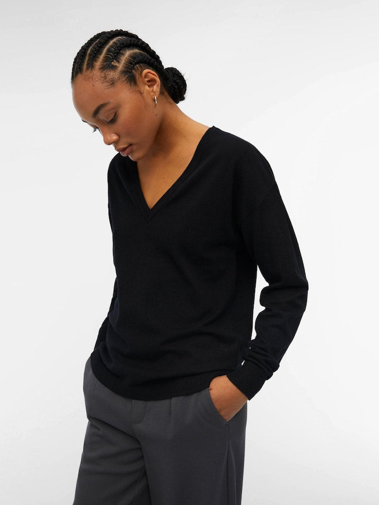 Réad - Longsleeve V-Muineál Knit - 23034470