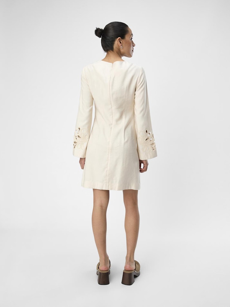 Object - Maiken Long-sleeved Mini Dress - 23044122