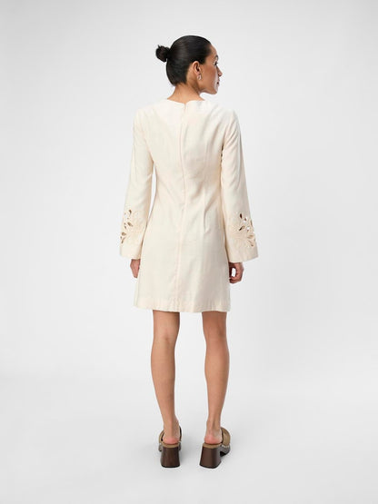 Object - Maiken Long-sleeved Mini Dress - 23044122