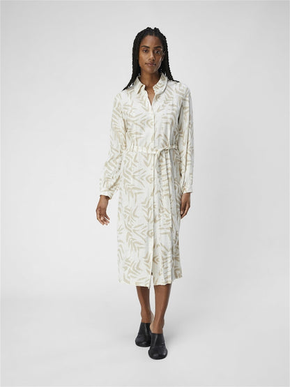 Object - Jemira Longsleeved Shirt Dress - 23044334