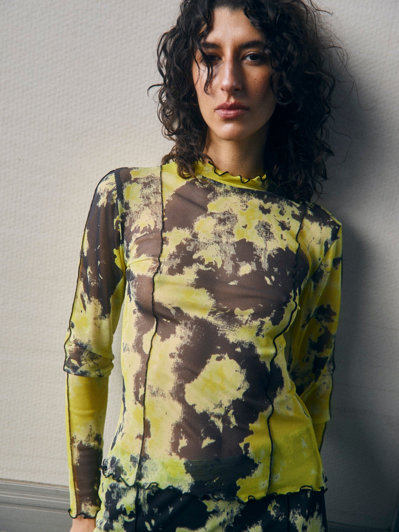 Object - Nepa Longsleeved Mesh Top - 23043431