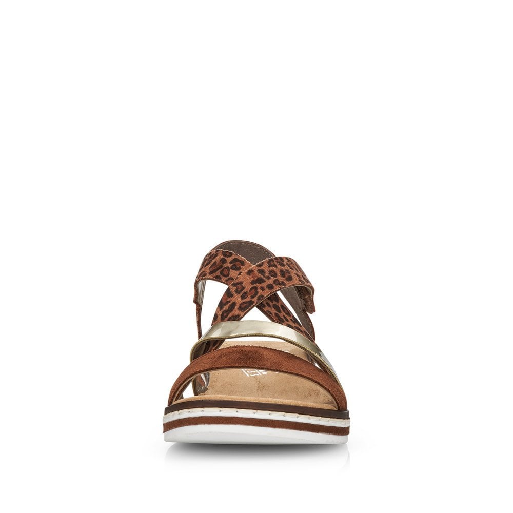 Rieker - Leopard Print Sandals - V3663S3