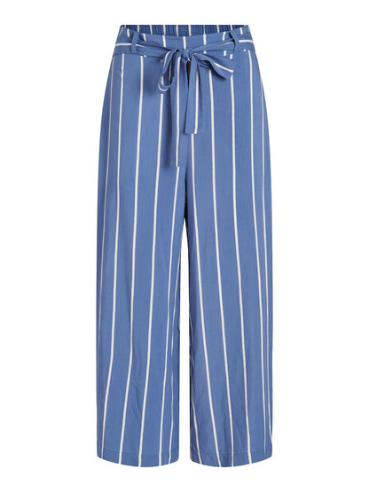Vila - Enna Highwaist Culotte Stripe Pants -14094138