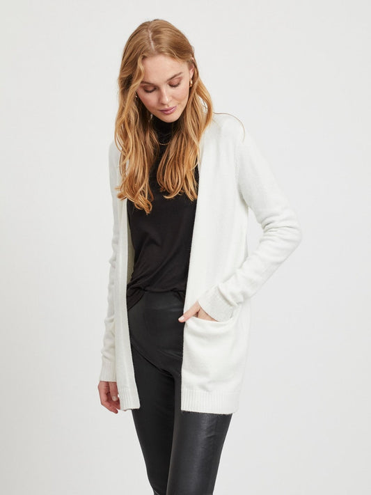 Vila - Ril Open Knit Cardigan - 14044041 W3
