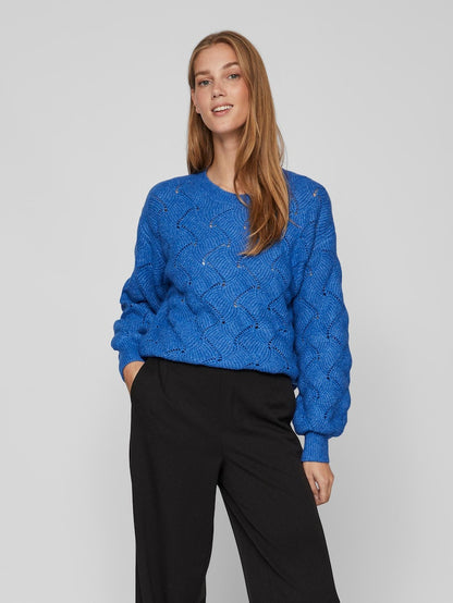 Vila - Ulfina O-Neck Knit Top - 14091257