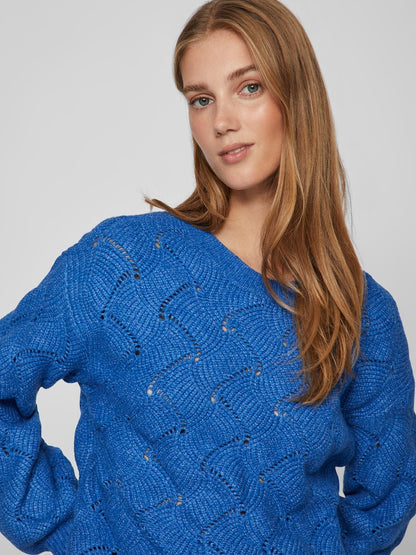 Vila - Ulfina O-Neck Knit Top - 14091257