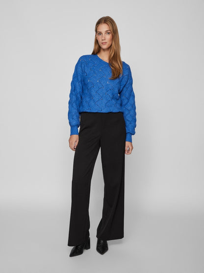 Vila - Ulfina O-Neck Knit Top - 14091257