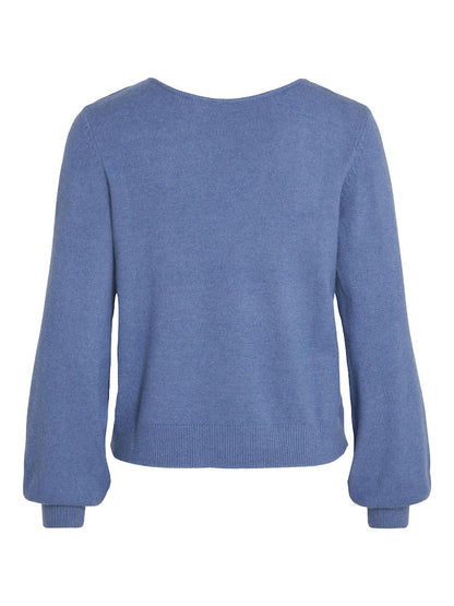 Vila - V-Neck Knit Top - 14084174