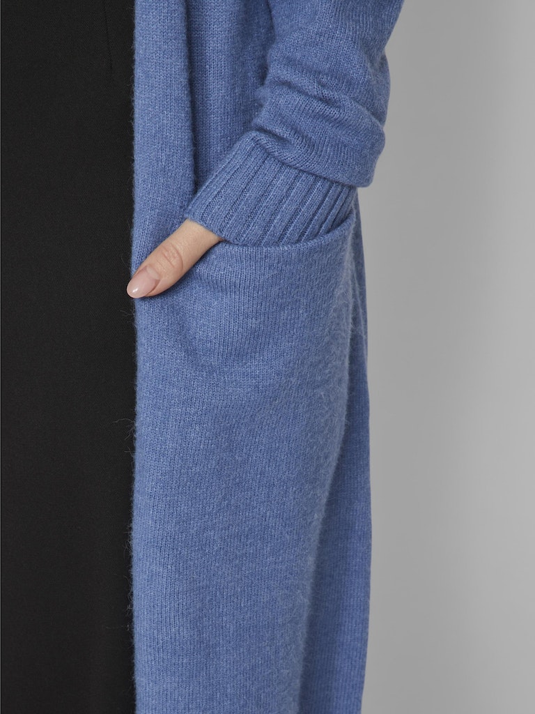 Vila - Ril Long Long-Sleeved Knit Cardigan - 14042770s4