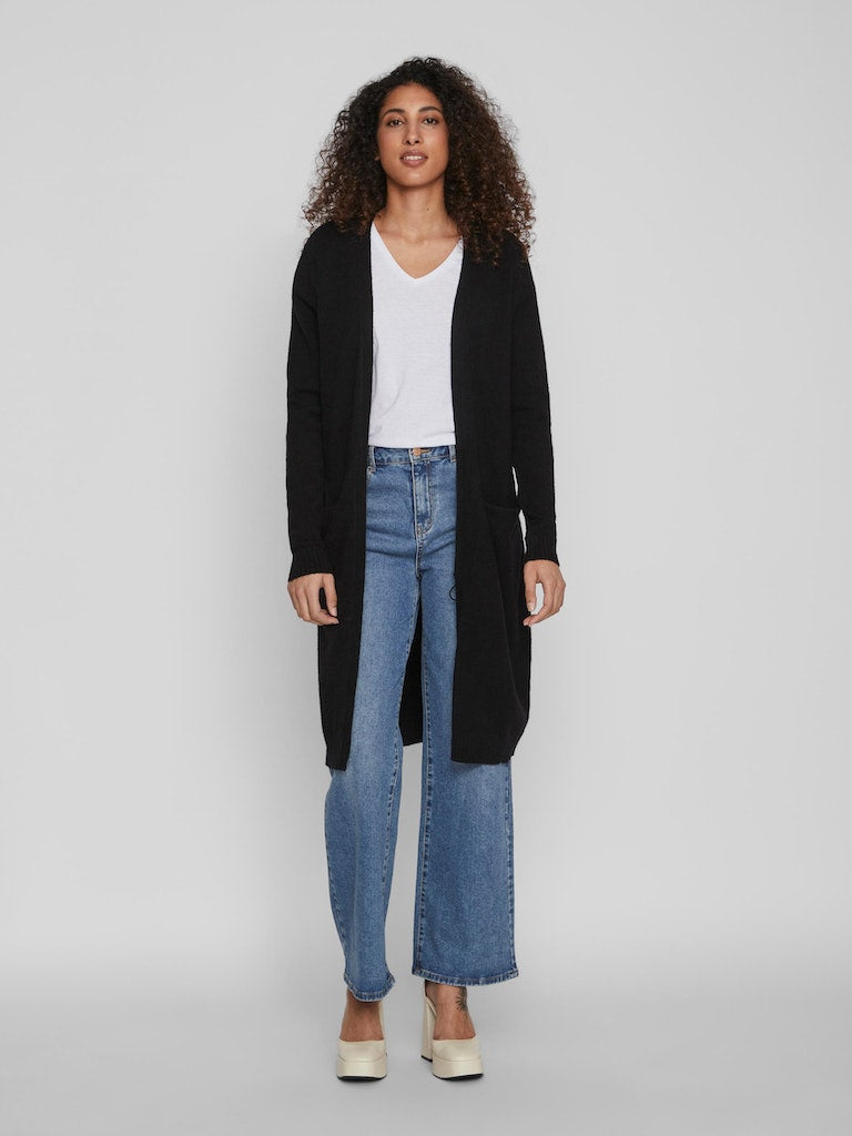 Vila - Ril Long Knit Cardigan - 14042770 W3