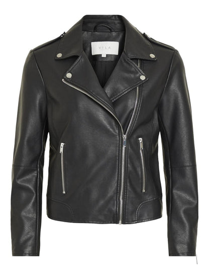 Vila - Leather Jacket - 14044851 W3
