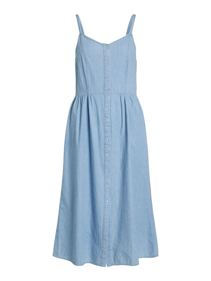 Vila - Zia Strap Midi Dress - 14079547