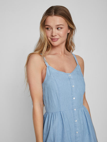 Vila - Zia Strap Midi Dress - 14079547