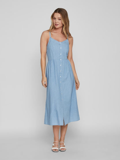 Vila - Zia Strap Midi Dress - 14079547