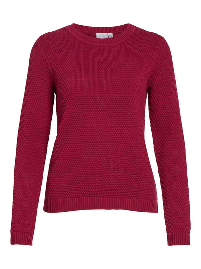 Vila - Dalo O-Neck Knit Top - 14082767